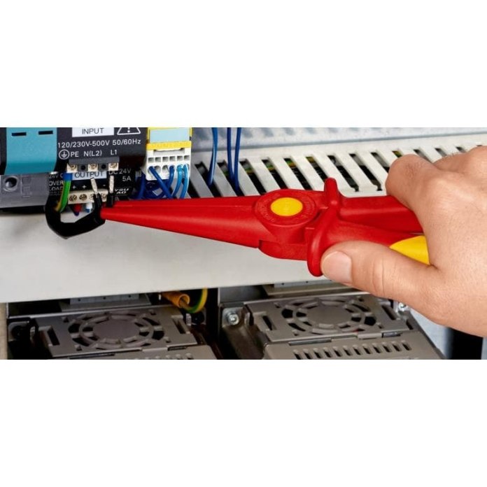 Szczypce wydłużone izolowane z tworzywa Knipex 98 62 02